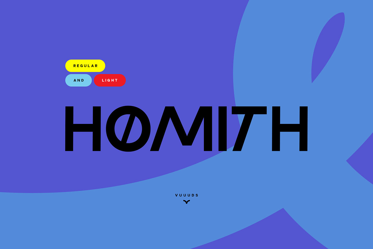 Homith, a Sans Serif Font by vuuuds (Photo 5 of 12)