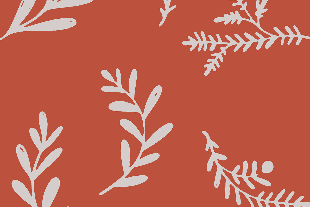 Hand Drawn Botanical Branches Vector, a Pattern Graphic by NayaChu (Photo 4 of 9)