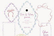 Grandmillenial whimsy flowers stripe, an Object Graphic by Grace Noboa Illustrations (Thumbnail 5 of 14)