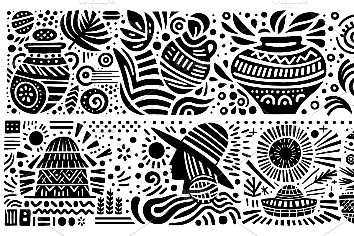 Vintage Tailor Folk Art, a Decorative Illustration by devastd (Photo 4 of 28)