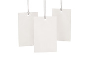 Clothes label tag blank white mockup, an Advertising Mockup by Olha Klein (Thumbnail 2 of 3)