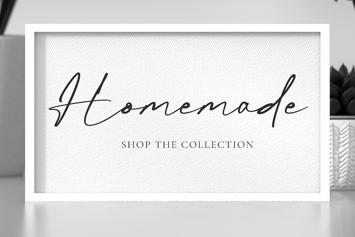 Essiont - elegant script font, a Script Font by Fontcastle (Photo 3 of 5)