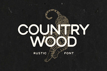 Country Wood Rustic Elegant Font