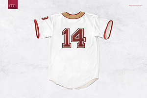 Baseball Jersey 4xMock-ups