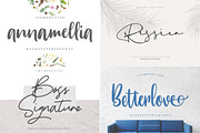 The Handwritten Bundle Fonts, a Script Font by Good Java Studio (Thumbnail 4 of 19)
