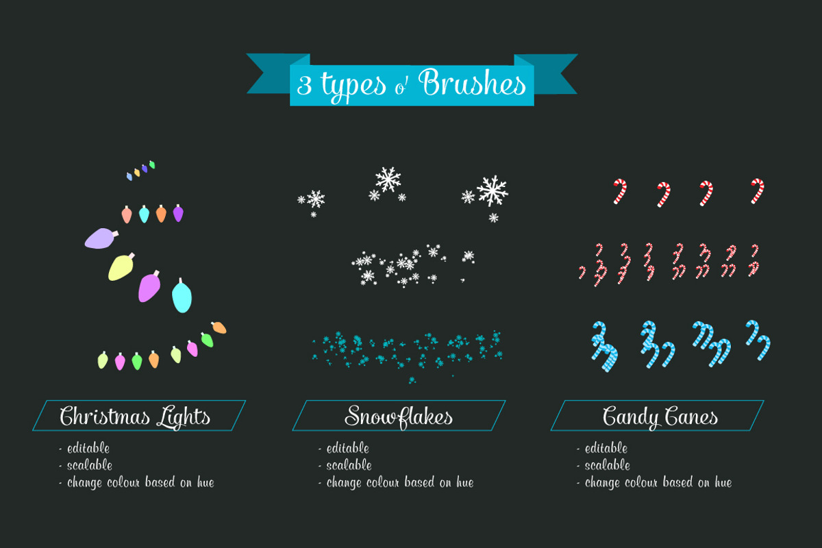 Christmas Icons, an Illustration by Rainy City Press (Photo 3 of 3)