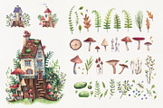 Forest Secrets, an Illustration by Watercolor by Tonia Tkach (Thumbnail 2 of 7)