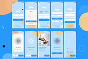 Chatty Mobile UI Kit, an UI Kit Template by Web Donut (Thumbnail 4 of 7)