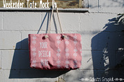 Weekend Tote Mock-Up Version 3, a Product Mockup by Schatzi Graphik (Thumbnail 1 of 5)