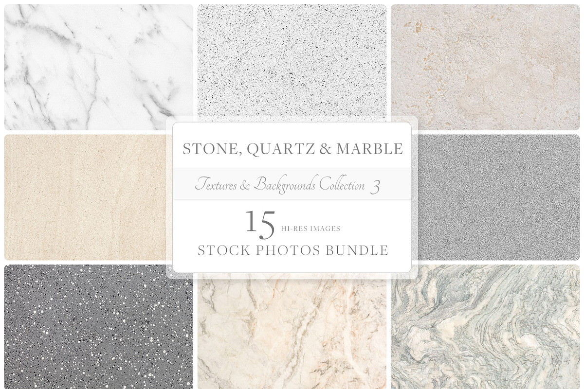 Stone Quartz Marble Texture Bundle, a Texture Graphic by Stefano Orazzini (Photo 1 of 17)