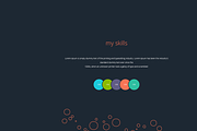 iCan - Personal Website PSD Template, a Websites & App Template by Pixvar Studio (Thumbnail 2 of 5)
