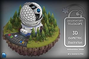 Isometric Observatory Telescope