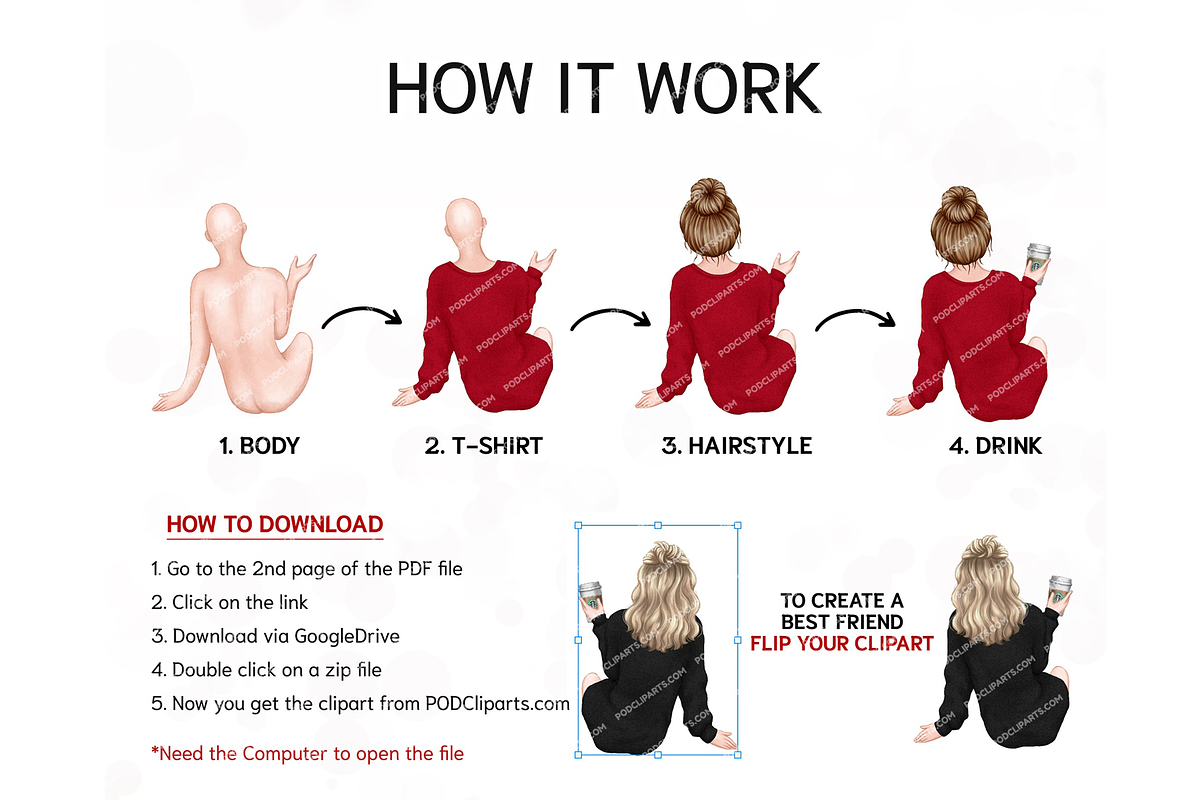Bow Hat Clipart PNG Decorate people, an Education Illustration by Podcliparts (Photo 3 of 5)