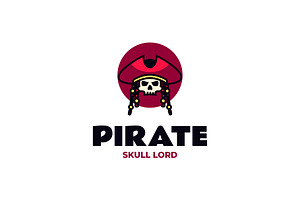 Skull Pirate Mascot Logo Design, a Branding & Logo Template by Artnivora.Std