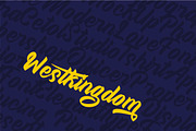 West Kingdom, a Script Font by PutraCetol Studio (Thumbnail 3 of 17)