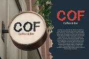 Cavella Rough, a Sans Serif Font by Craft Supply Co. (Thumbnail 6 of 8)