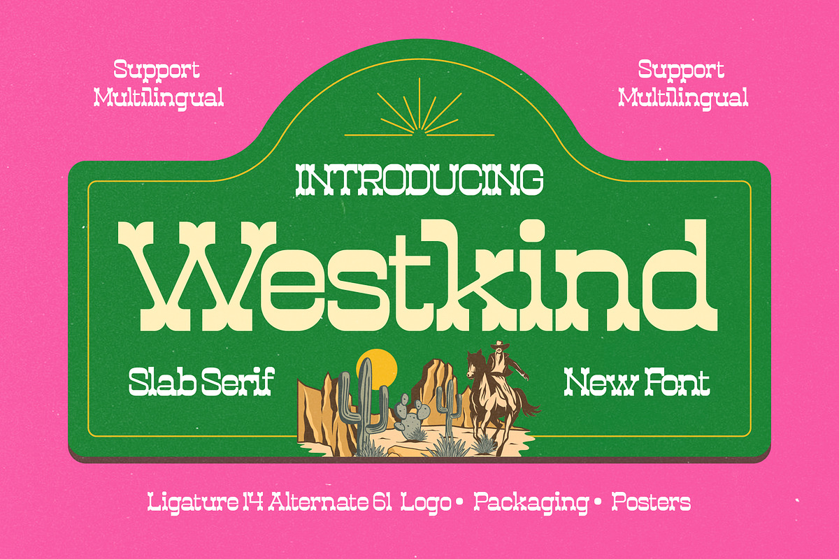 Westkind - Modern Western Slab Serif, a Slab Serif Font by timelesstype.co (Photo 1 of 20)