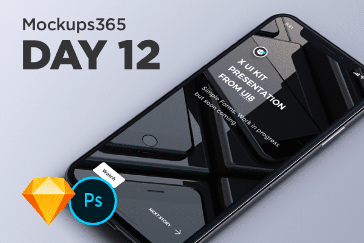 Mockups365: Day 12, a Templates & Theme by UI8 (Photo 1 of 5)
