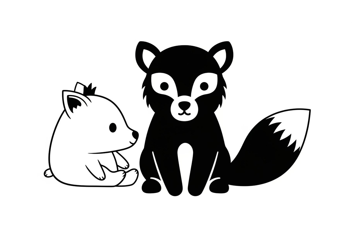 Cute Forest Animal Silhouette Bundle, an Illustration by Creativeshirt (Photo 10 of 54)