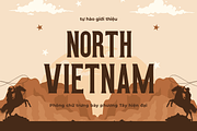 North Vietnam–Elegant Serif Typeface, a Serif Font by overlaytemplates (Thumbnail 1 of 5)