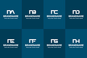 Letters NA NB NC ND NE NF NG NH Logo, a Branding & Logo Template by Pray Art Design Studio (Thumbnail 2 of 2)