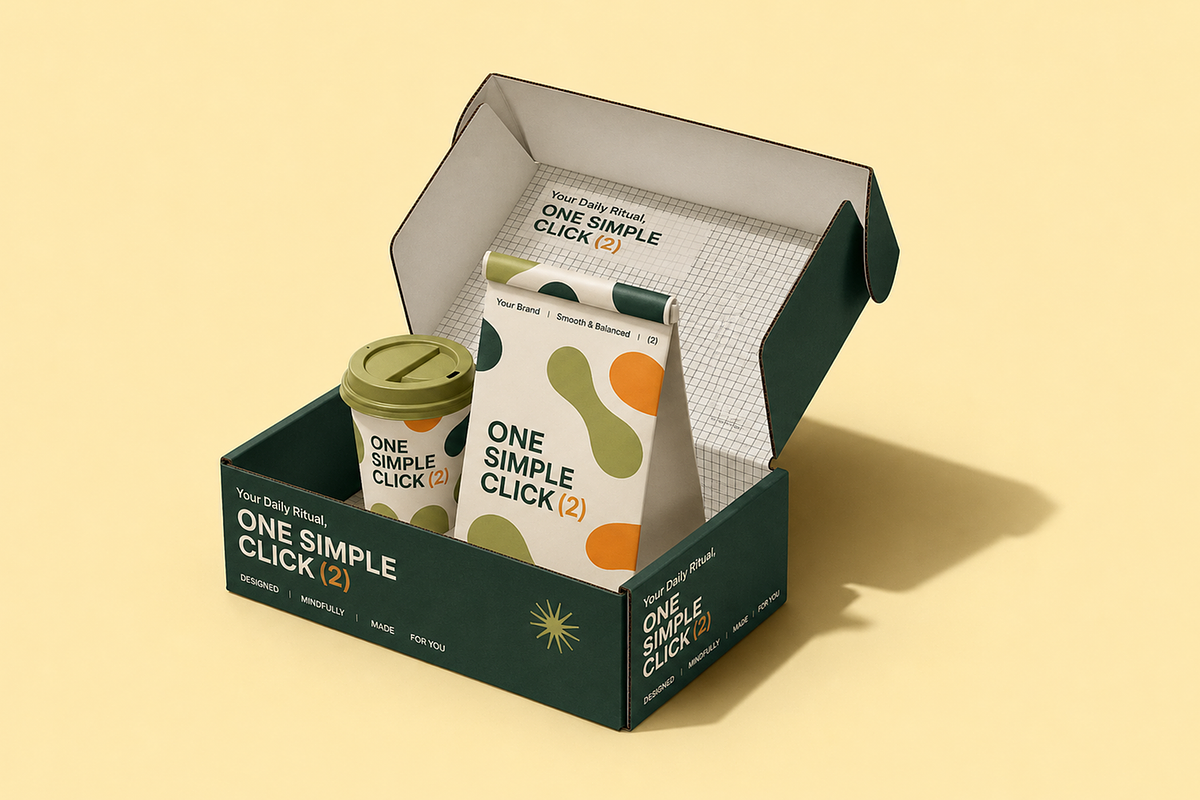 Paper Packaging Mockup Set, a Packaging Mockup by Custom.scene (Photo 2 of 6)