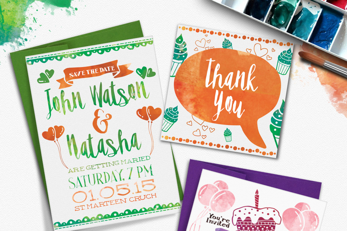 Tombeo Watercolor Kit Collection preview 5