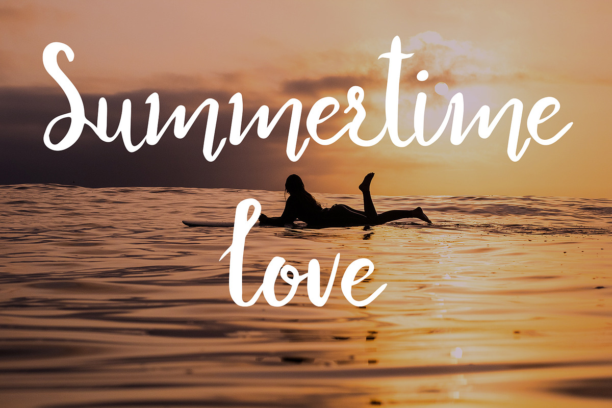 Banana Handwritten Font preview 8