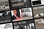 Raxel - Brand Proposal, a Presentation Template by FIBRINOSÄ (Thumbnail 1 of 6)
