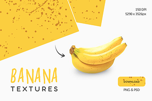 3 Banana Textures