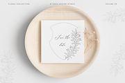 Vintage Floral wreaths and frames, an Illustration by Saga Design Studio (Thumbnail 4 of 5)
