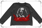 Cursed Obscure Death Metal Font, a Blackletter Font by Fonday Studio (Thumbnail 8 of 19)