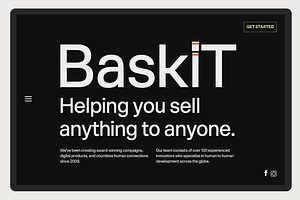 BASKiT Commerce Branding Font