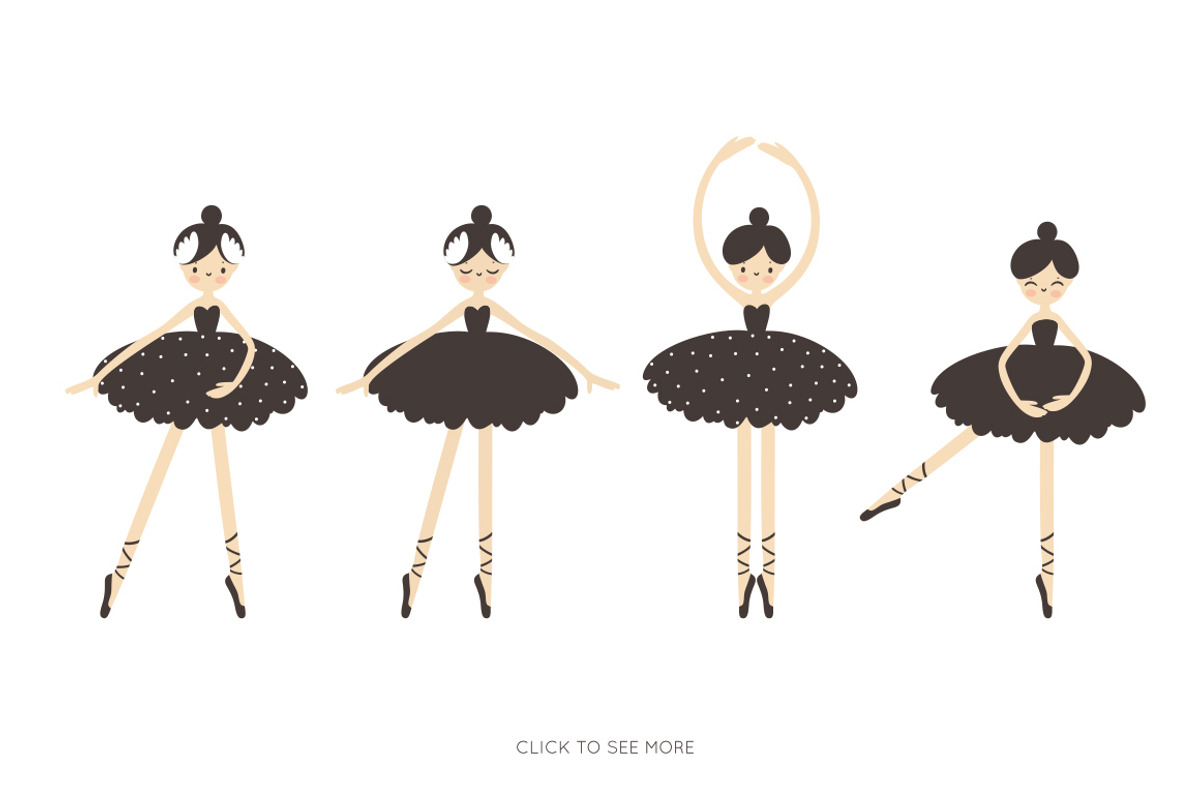 Ballerina illustration, a Person Illustration by Magic & Dreams (Photo 4 of 8)