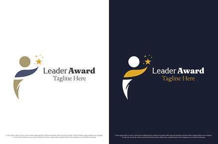 Career Award Logo Design Template