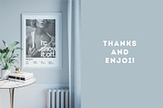 Poster Frame Mockup Set 4, a Print Template by Best Pixels™ (Thumbnail 10 of 10)