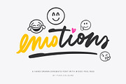 Emoji Font - Dingbats Font, a Symbol Font by pixelcolours (Thumbnail 1 of 14)