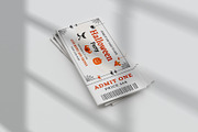 Halloween Ticket, an Invitation Template by MNT-Creator (Thumbnail 1 of 6)