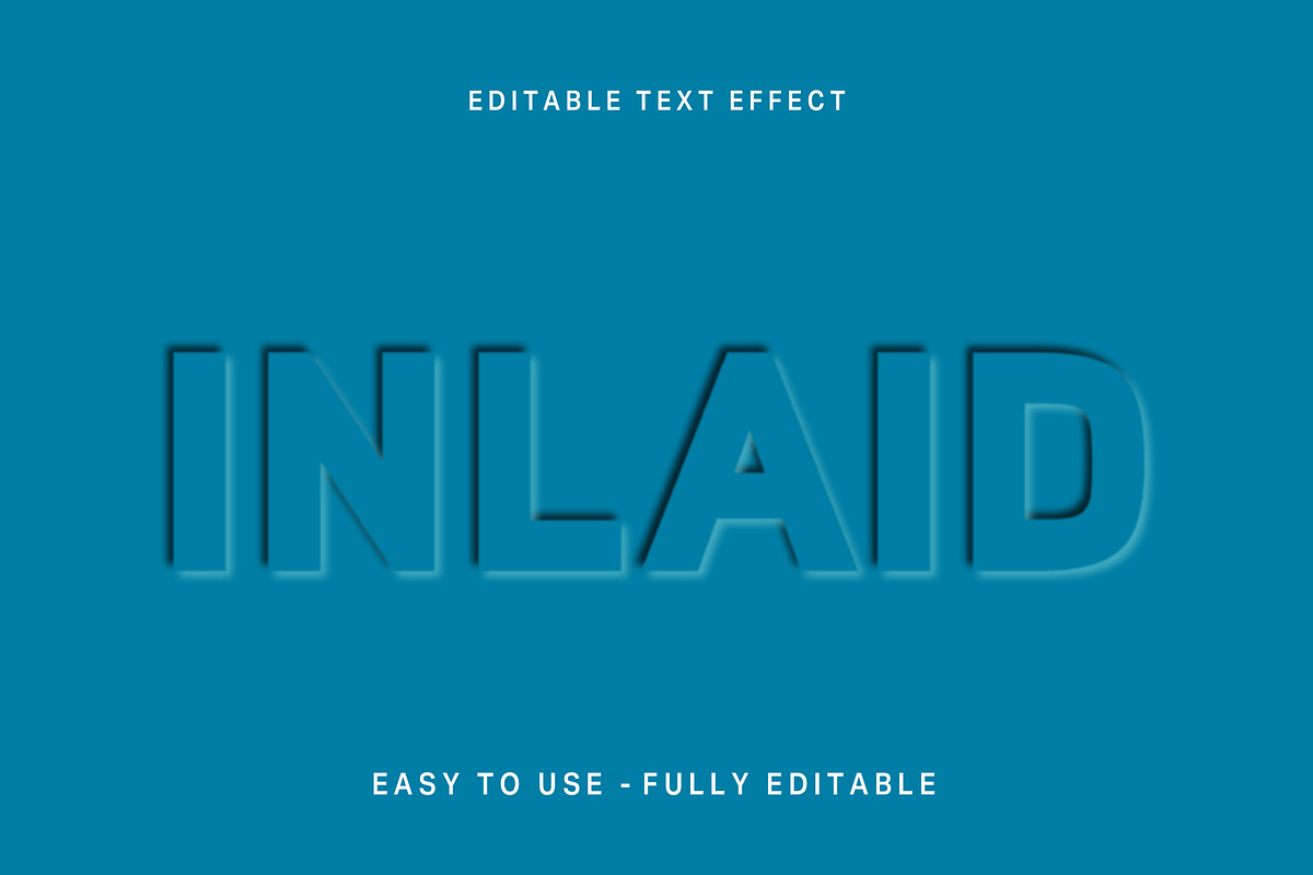 Debossed Shadow Text Effect