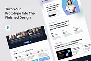 Business Consulting Landing Page, a Landing Page Template by SquidPixey (Thumbnail 4 of 5)