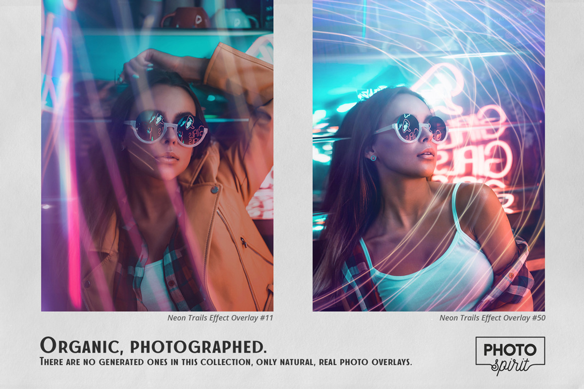 Neon Trails Overlays Effect, an Action Add-On by PhotoSpirit (Photo 3 of 8)