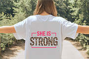 She is strong leopard print graphic, an Illustration by CrexoraLab (Thumbnail 3 of 4)