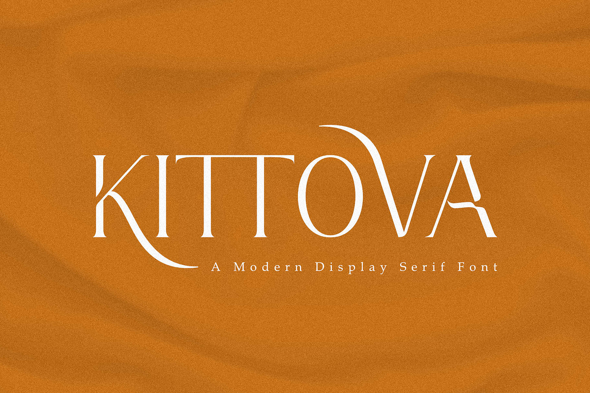 Kittova | An Elegant Serif Font, a Serif Font by Andrimada Creative (Photo 1 of 12)