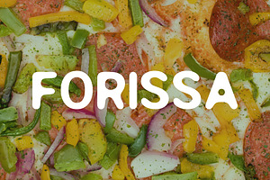 Forissa - Playful Bold Font