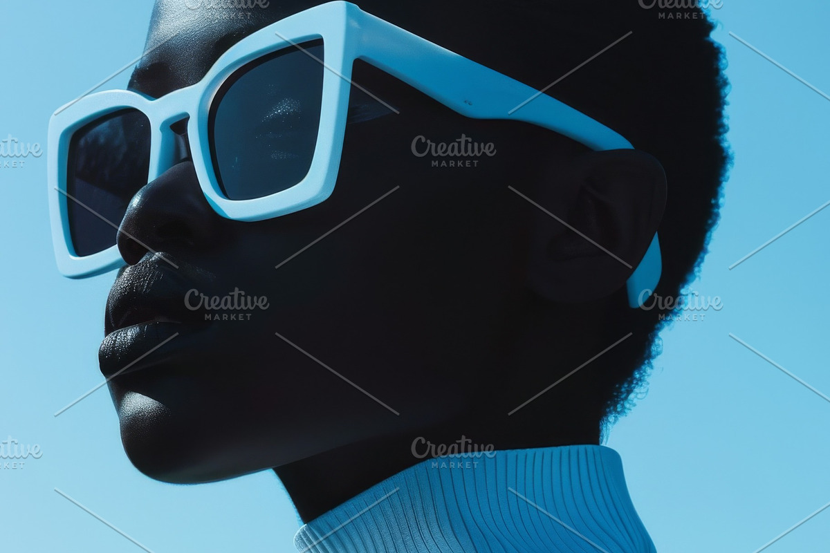 109 Fashion models in sunglasses, a Beauty & Fashion Photo by Handmadefont (Photo 97 of 113)