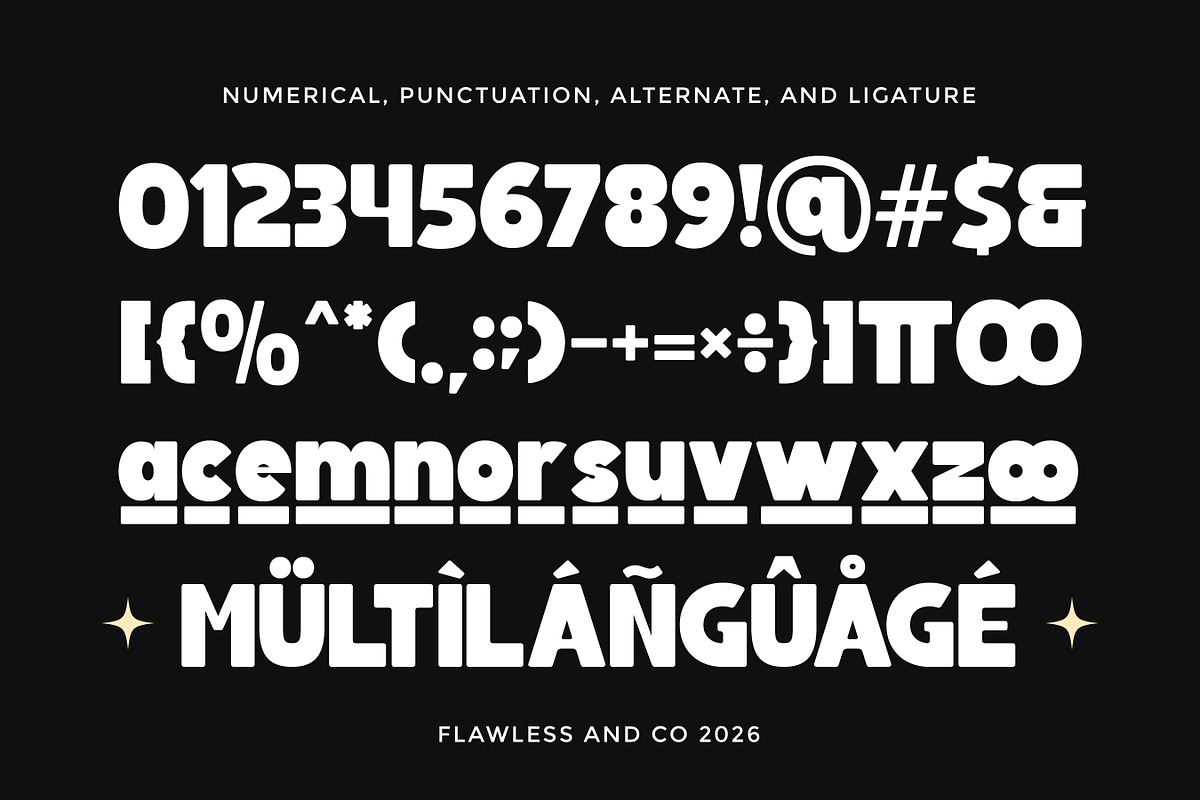Gruno - Bols Sans Serif Font, a Sans Serif Font by Flawless And Co (Photo 9 of 10)