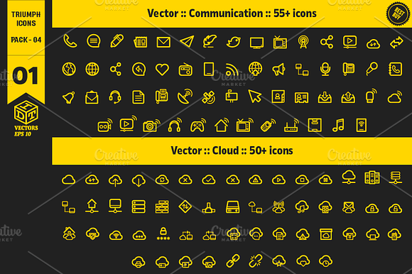 Triumph Icons Pack 04 preview 3