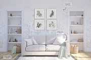 Interior Mockup Farmhouse Bundle, a Household Mockup by Designed By Gorovaya (Thumbnail 21 of 26)