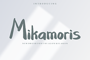 Mikamoris Font, a Handwritten Font by alon kelakon (Thumbnail 1 of 5)