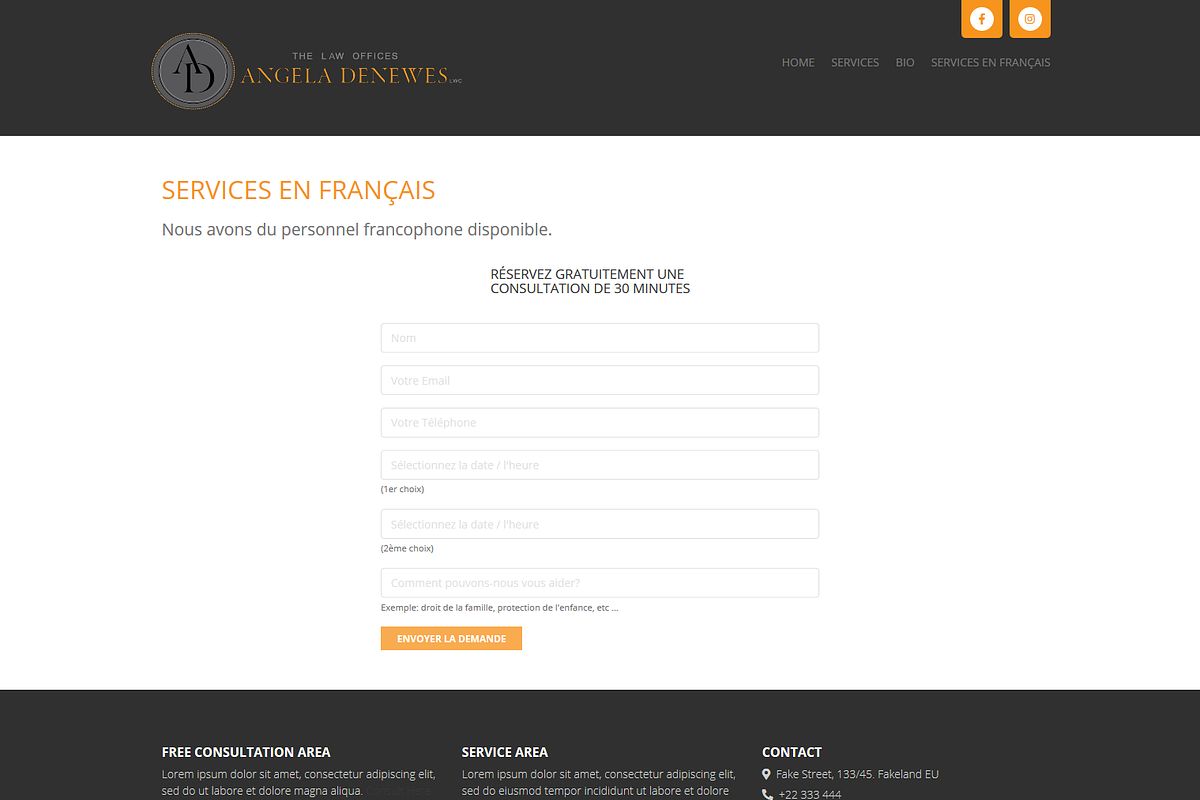 Law Offices - Simple HTML Template, a HTML Template by inSTUDIO43 (Photo 5 of 5)